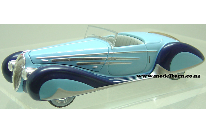1/43 Delahaye 165 V12 Convertible (1938, blue) Used