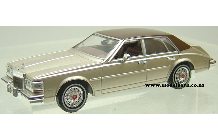 1/43 Cadillac Seville Mk II Elegante (1980, beige & brown) Used