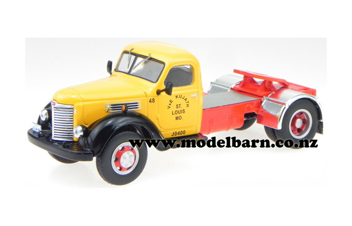 1/43 International KB-7 Prime Mover (1948, yellow & red)