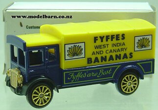 AEC Box Truck "Fyffes Bananas" (76mm)-aec-Model Barn
