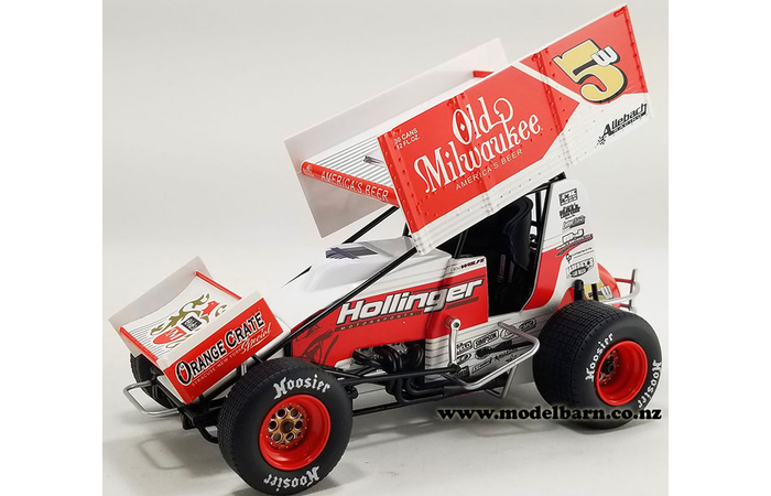 1/50 Sprint Car No 5W "Old Milwaukee" (Lucas Wolfe)