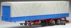 1/43 Semi Trailer with Canvas Cover (blue & grey)