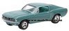 1/64 Ford Mustang GT (1968, turquoise)