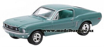 1/64 Ford Mustang GT (1968, turquoise)-ford-Model Barn