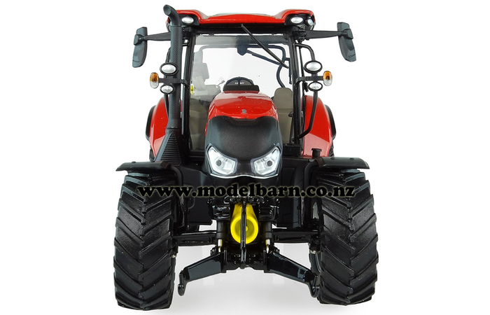 Tracteur Case-Ih Maxxum 145 2017 – Modèle Réduit 1:32 Universal Hobbies – Rouge Et Noir – UH6462