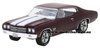 1/64 Chev Chevelle SS (1970, black cherry & white)