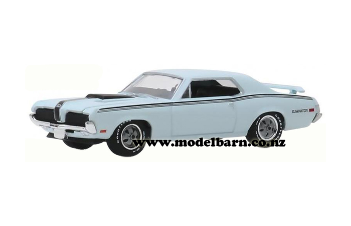 1/64 Mercury Cougar Eliminator (1970, white)