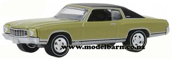 1/64 Chev Monte Carlo SS 454 (1971, green & black)-chevrolet-and-gmc-Model Barn