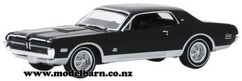 1/64 Mercury Cougar GT-E 427 (1968, black)-mercury-Model Barn