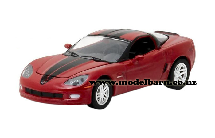 1/64 Chev Corvette Z06 (2012, red & black)