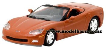 1/64 Chev Corvette Convertible (2012, orange)-chevrolet-and-gmc-Model Barn