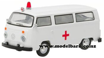 1/64 VW Kombi Ambulance (1975, white)-volkswagen-Model Barn