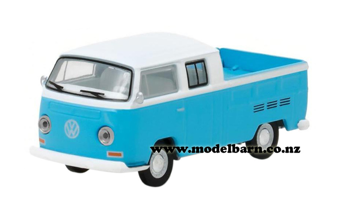 1/64 VW Kombi Double Cab Pick-Up (1968, blue & white)