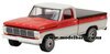 1/64 Ford F-100 Pick-Up (1967, red, white & black)