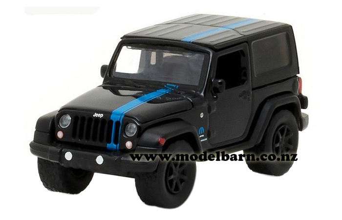 1/64 Jeep Wrangler (2010, black) "Mopar"