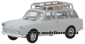 1/64 VW Squareback Station Wagon (1968, white)-volkswagen-Model Barn
