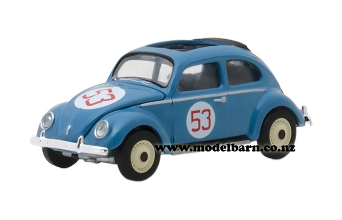 1/64 VW Beetle Race Car (1953, blue)