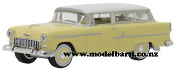 1/64 Chev 210 Handyman Station Wagon (1955, yellow)-chevrolet-and-gmc-Model Barn