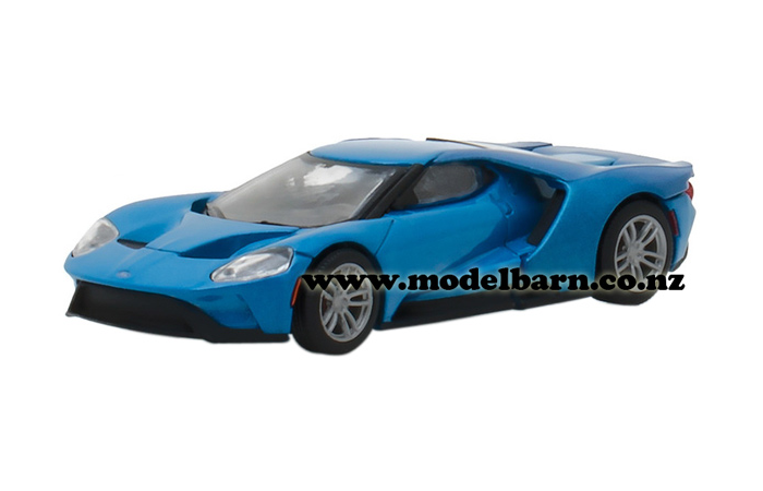 1/64 Ford GT (2017, blue)