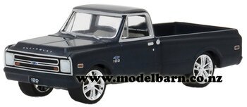 1/64 Chev C10 Pick-Up (1967, navy blue) "Centenial Edition"-chevrolet-and-gmc-Model Barn