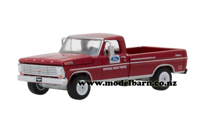 1/64 Ford F-100 Pick-Up (1968, dark red) "Indianapolis 500"