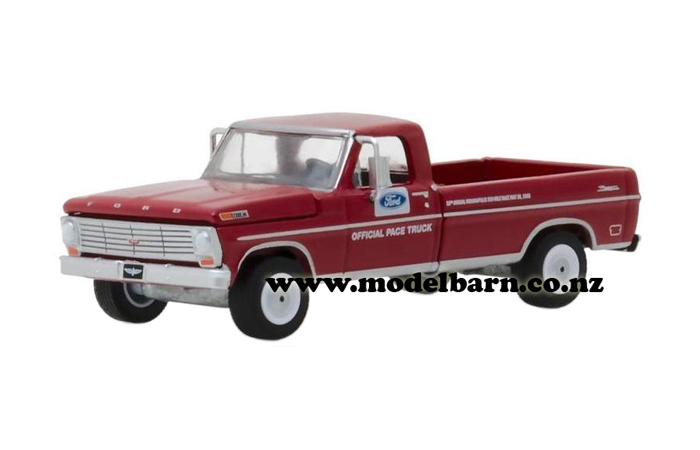 1/64 Ford F-100 Pick-Up (1968, dark red) "Indianapolis 500"