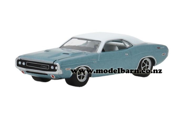 1/64 Dodge Challenger Western Special (1970, light blue)