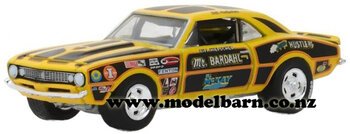 1/64 Chev Camaro 427 (1967, yellow & black) "Mr. Bardahl"-chevrolet-and-gmc-Model Barn