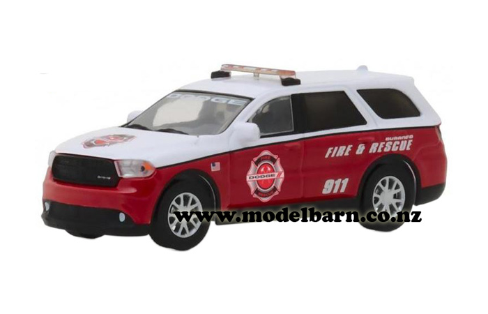 1/64 Dodge Durango (2017, red & white) "Fire & Rescue"