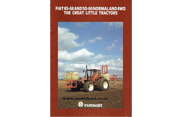 Fiat 45-66 & 50-66 Tractors Sales Brochure