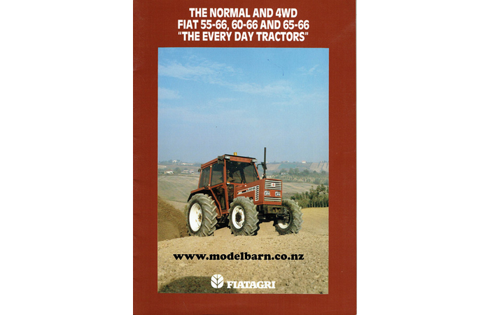 Fiat 55-66 60-66 65-66 Tractors Sales Brochure