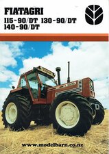 Fiat 115-90 DT, 130-90 DT & 140-90 DT Tractors Sales Brochure-fiat,-fiatagri.-laverda-Model Barn