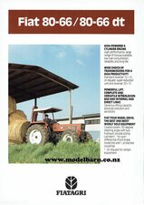Fiat 80-66 & 80-66 DT Tractors Sales Brochure-fiat,-fiatagri.-laverda-Model Barn