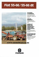 Fiat 55-66 & 55-66 DT Tractors Sales Brochure-fiat,-fiatagri.-laverda-Model Barn