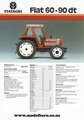 Fiat 60-90 DT Tractor Sales Brochure
