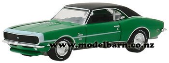 1/64 Chev Camaro RS SS (1968, green & black)-chevrolet-and-gmc-Model Barn