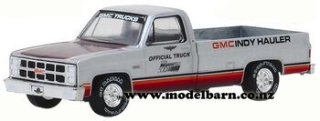 1/64 GMC 1500 Sierra Classic Pick-Up (1981, grey & red)-chevrolet-and-gmc-Model Barn
