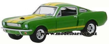 1/64 Shelby GT350 (1966, green & yellow)-shelby-Model Barn