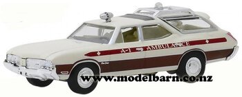 1/64 Oldsmobile Vista Cruiser Station Wagon Ambulance (1970)-oldsmobile-Model Barn