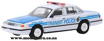 1/64 Ford Crown Victoria Police Interceptor (1994) "NYC"-ford-Model Barn