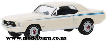 1/64 Ford Mustang Coupe (1967, white) "Indy Pacesetter"-ford-Model Barn