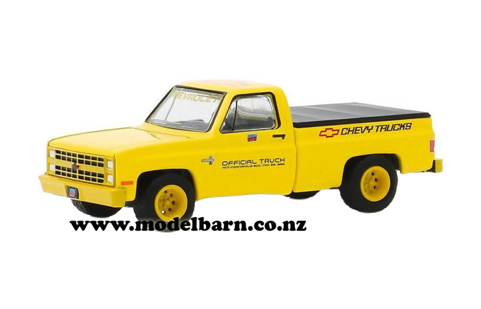 1/64 Chev Silverado Pick-Up (1986, yellow)