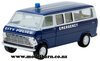 1/64 Ford Club Wagon Van (1969, blue & white) "City Police"