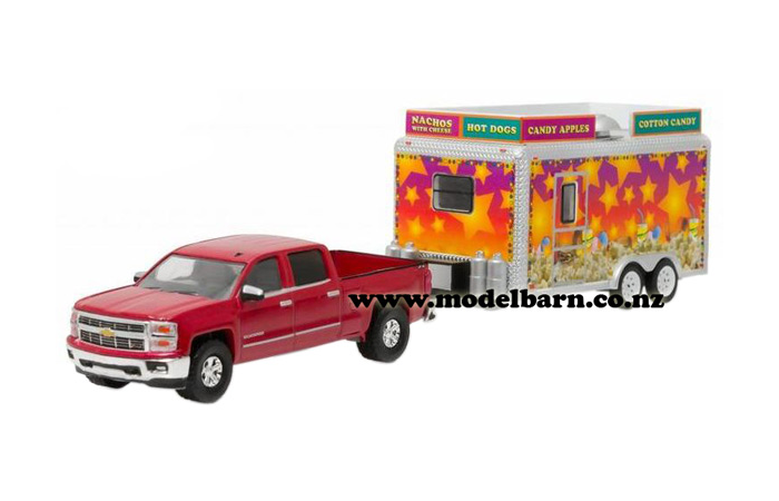 1/64 Chev Silverado Pick-Up (2015) & State Fair Trailer