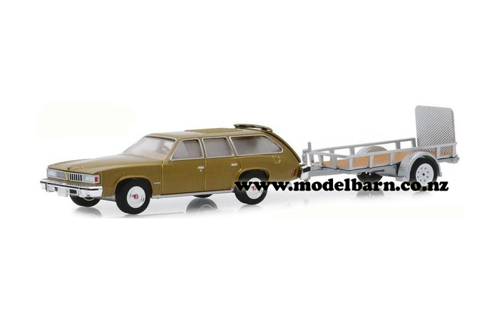 1/64 Pontiac LeMans Safari SW (1977) & Utility Trailer