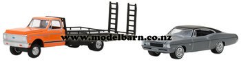 1/64 Chev C30 Truck (1972) with Chev Impala SS (1968)-chevrolet-and-gmc-Model Barn