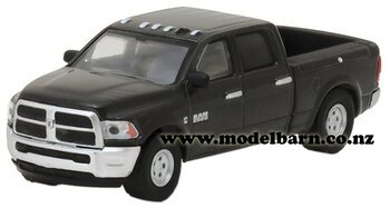 1/64 Ram 2500 Double Cab Pick-Up (2017, gunmetal grey)-dodge,-ram-and-srt-Model Barn