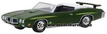 1/64 Pontiac GTO Judge Convertible (1970, green)-pontiac-Model Barn