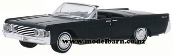 1/64 Lincoln Continental Convertible (1965, dark blue)-lincoln-Model Barn