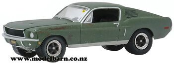 1/64 Ford Mustang GT (1968, dark green) "Bullitt"-ford-Model Barn